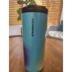 Starbucks Summer Rainbow Stainless Insulated Travel Tumbler Coffee Mug 12oz